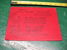 CLEVELAND OHIO SOUVENIR  MOE & ED'S MAIN  STREET PHOTO FOLDER