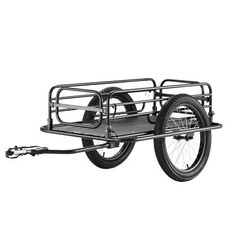 Bike Cargo Trailer, 275lb Load Capacity Heavy-Duty Bicycle Wagon Cart 20" Wheels