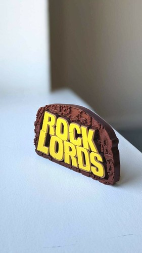 ROCK LORDS logo display GOBOTS Beena Studio - Picture 3 of 4