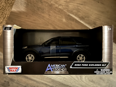 2022 Ford Explorer XLT Dark Blue Metallic 
