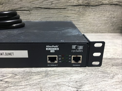 Avocent Cyclades ACS16 Console Server ACS16-SAC 520-488-503 L28-20 - Picture 2 of 6