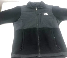 The North Face Fleece Jacket Womens Medium Black Full Zip Winter Skiing Outdoors