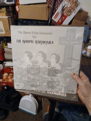 70's THE GOSPEL HARMONIES We Have This Moment LP Crusade 1039 Christian Mint New - Picture 2 of 2