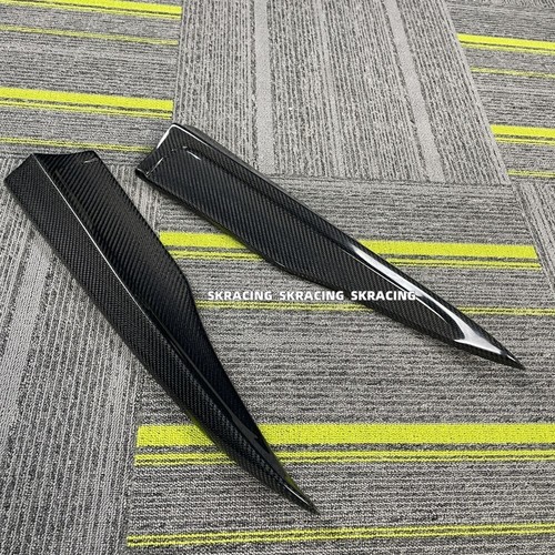 Rear Bumper Carbon Fiber Spoiler Splitters For 2008-2011 BENZ W204 C350 C300 C63 - Imagen 4 de 21