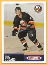 #433 Eric Godard 2002-03 Topps Total Rookie Hockey Card NM-Mint. rookie card picture