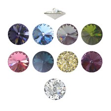 14mm Swarovski Kristalle Rivolischliff mit Preis- Mengenstaffel (2,5,10,25)