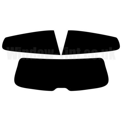 For VW Scirocco 3-door 2008+ Pre Cut Window Tint Kit 20% Dark Rear Tinting Film