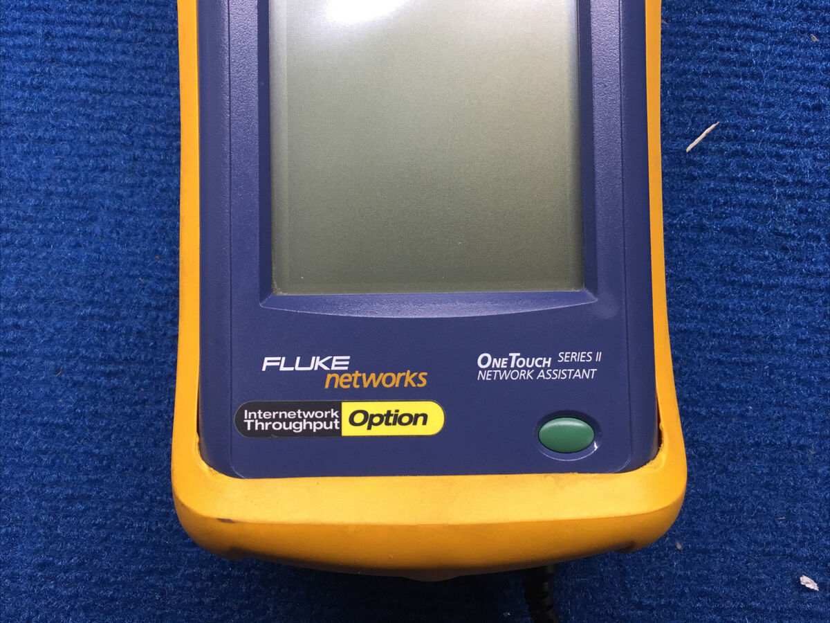 Fluke OneTouch Series II Network Assistant Analyzer | eBay Fluke OneTouch Series II Network Assistant Analyzer | eBay