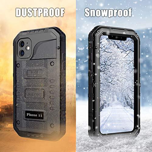 for Metal Waterproof Case - Heavy Duty, Shockproof, Dustproof, iPhone 11 Black - Picture 7 of 7