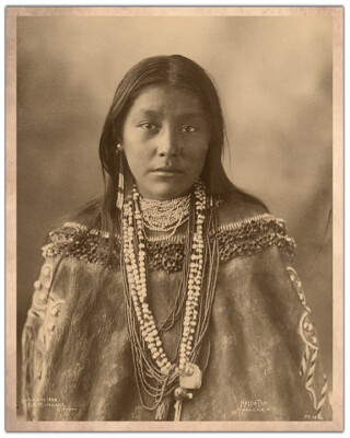HATTIE TOM ca1900 F.A. Rinehart 8x10 Restoration of Vintage Photograph RP