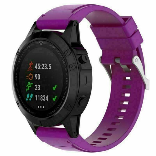 Silicone Watch Band Strap Sports Kit For Garmin Fenix 3/3 HR /Sapphire &Quatix 3 - Picture 7 of 22