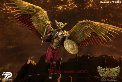 Premier Toys PT0005 Black Adam Hawkman Eagle Warrior 1/6 Action