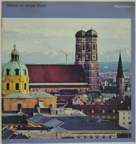 Juegos Olímpicos 1972 Múnich "Prospekt - Mitten in der Stadt" alemán - Imagen 1 de 1