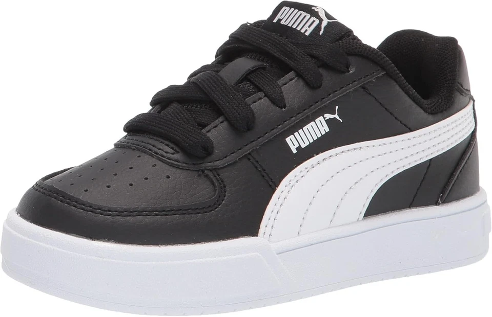 Zapatillas deportivas Puma Caven 2.0 con cordones para niños pequeños talla 7C 396318-02 usadas una vez Foto 3 de 4