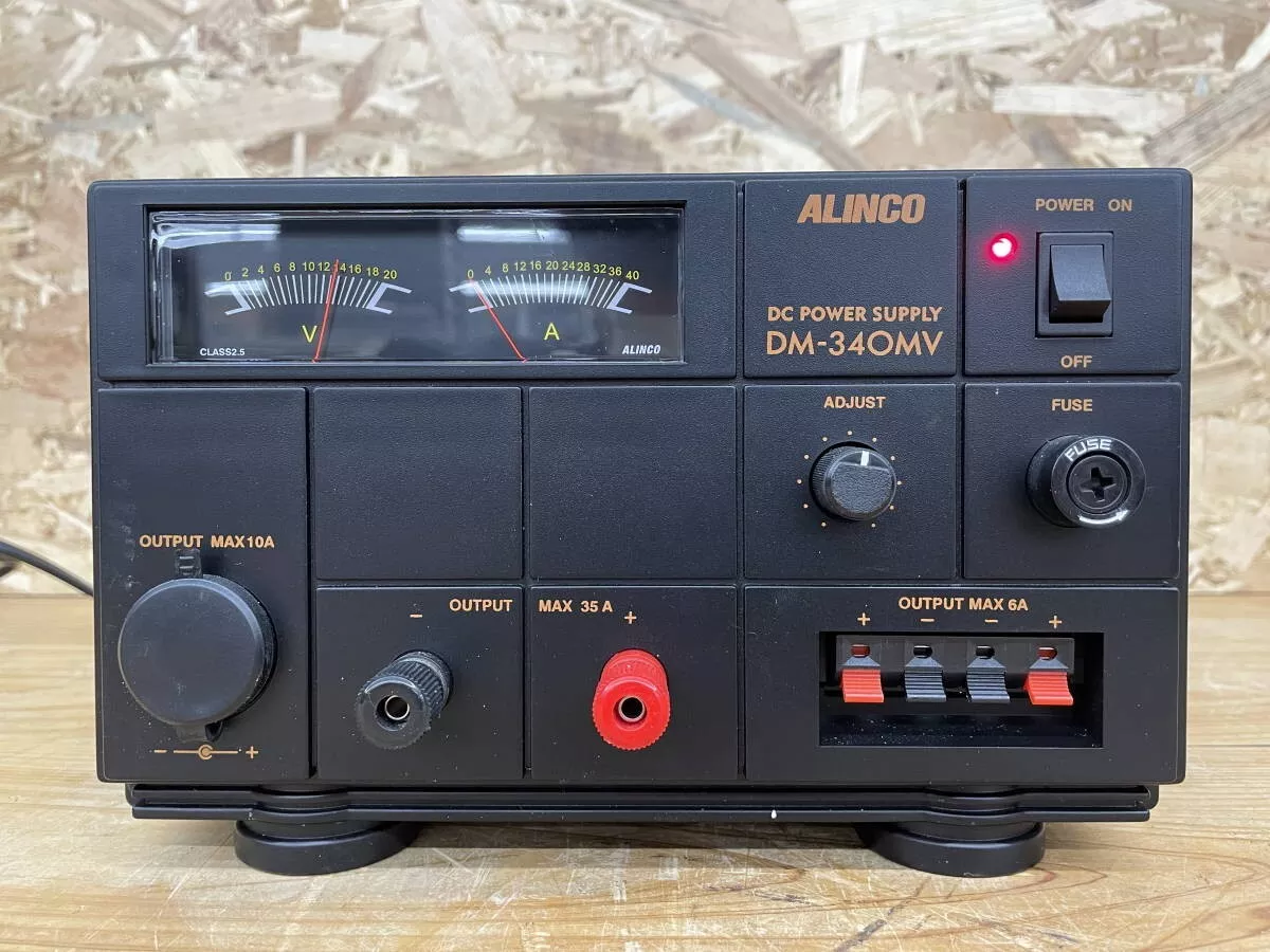 ALINCO Max 35A Stabilized Power Supply for Radio Equipment DM-340MV #29