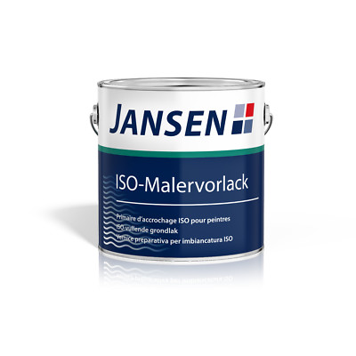 Vorlack Aqua Lack Grund  ISO-Malervorlack weiss Jansen 750ml
