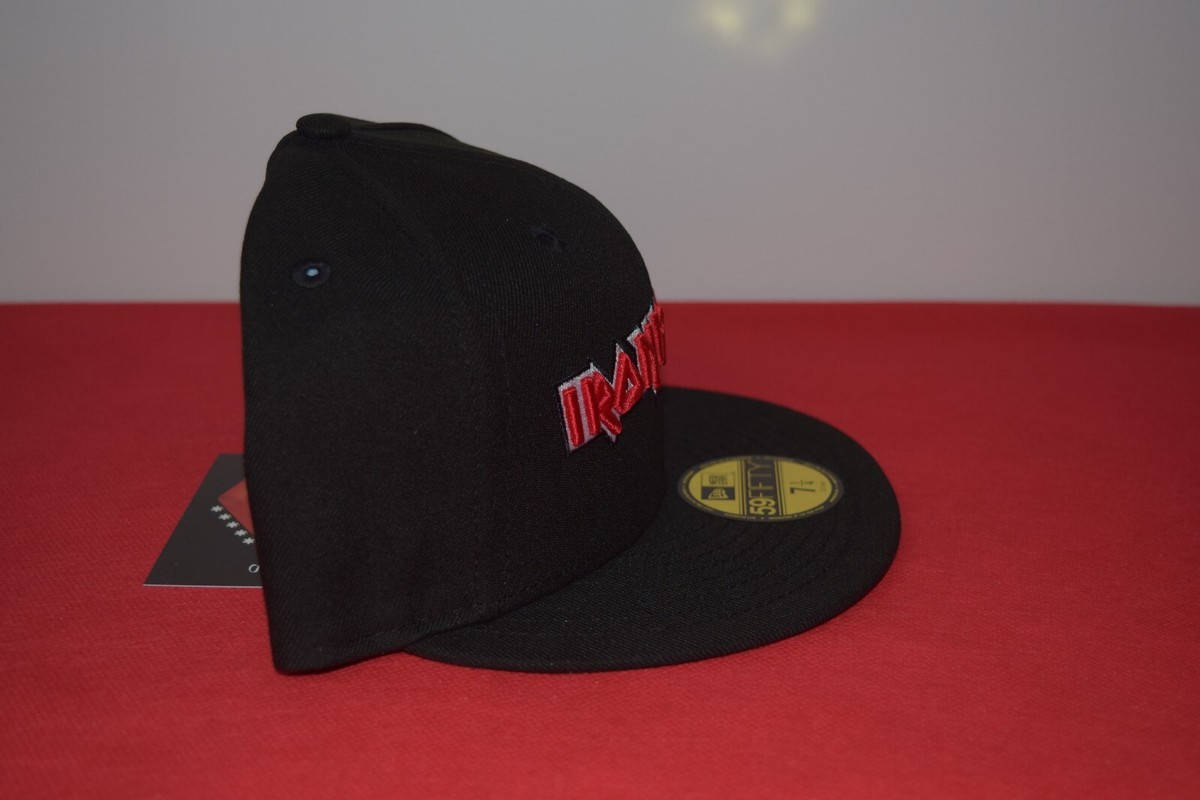 Iron Maiden X New Era Hat DETAILED 59Fifty RARE STYLE not record