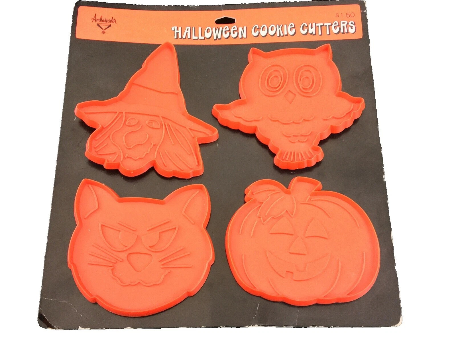 Dibujos animados Halloween Cortadores De Galletas de plástico