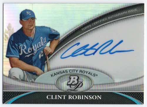 Bowman Platinum Prospect 2011 autógrafo refractores radiocontrol automático - elige cualquiera - Imagen 3 de 15