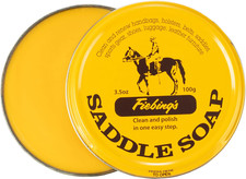 Yellow Saddle Soap for Leather 3.5 Oz Tin - Leather Cleaner  Conditioner to S