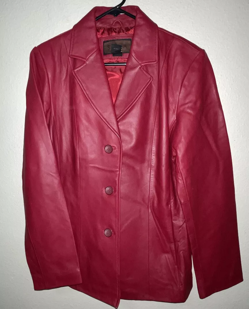 Siena leather best sale jacket