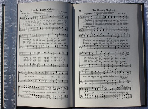 Quartets for Men Gospel & Secular Songs Negro Spirituals Rodeheaver ©1946 HC - Picture 9 of 11