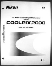 Nikon CoolPix 2000 Digital Camera User Guide Instruction Manual
