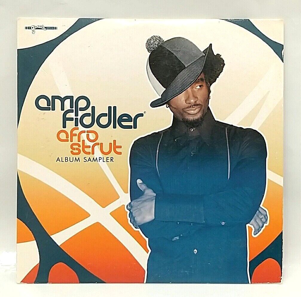 CD) Amp Fiddler – Afro Strut, Promo, Sampler, GEN 040CDSAMP, 5