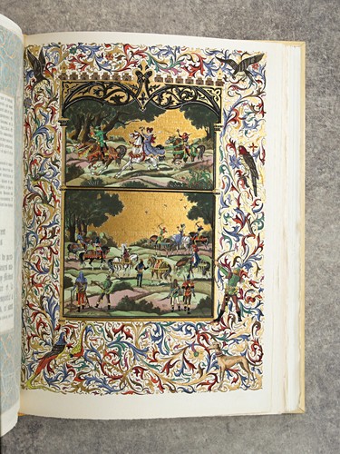 FERRIERES. LE LIVRE DU ROY MODUS ET DE LA REINE RATIO. ENLUMINURES D'ANSALDI. - Bild 16 von 24