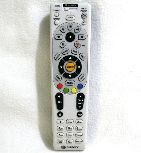 DIRECTV RC66RX UHF RF Universal Remote Control TV AV RFXMP EXCELLENT TESTED eBay
