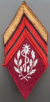 Insigne Losange tissu modèle 1945 Patch 8° BMRG BATAILLON
