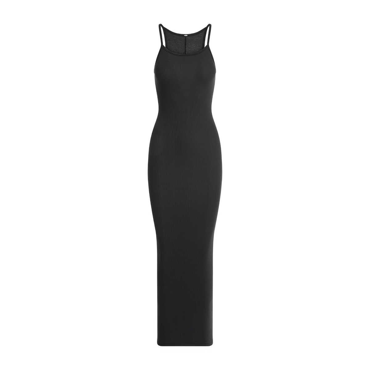 skims cotton rib long cami dress SKIMS Cotton Rib Long Cami Dress