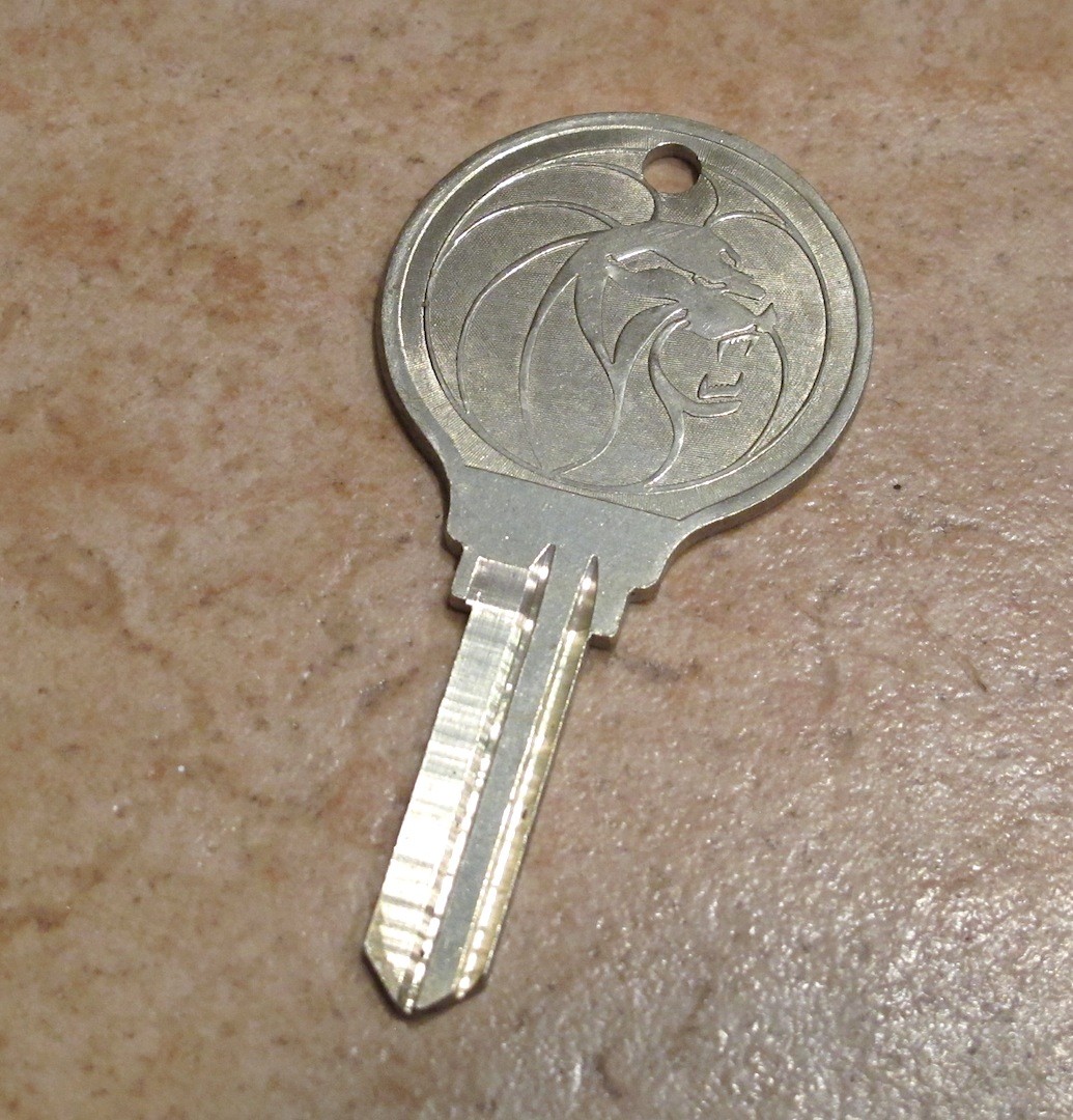 MGM Grand Hotel Casino Las Vegas Vintage hotel Room Key with