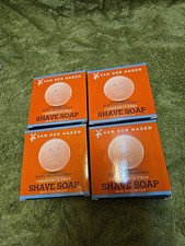 Lot of 4 3.5 Oz Each Van Der Hagen Hypo-Allergenic Shave Soaps NEW Free Ship
