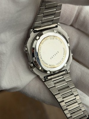 CASIO W-770 Case Size 3.3mm Wrist Size 17cm Watch #31024 for sale