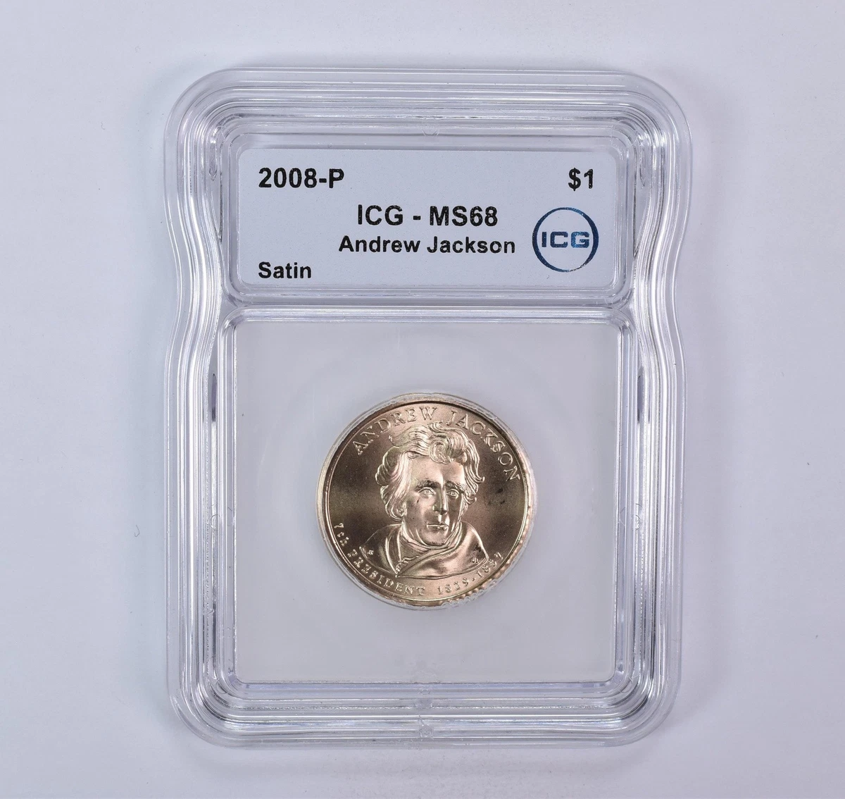 Uncirculated ICG 2008 Presidential Dollar Coins (2007-Now) for
