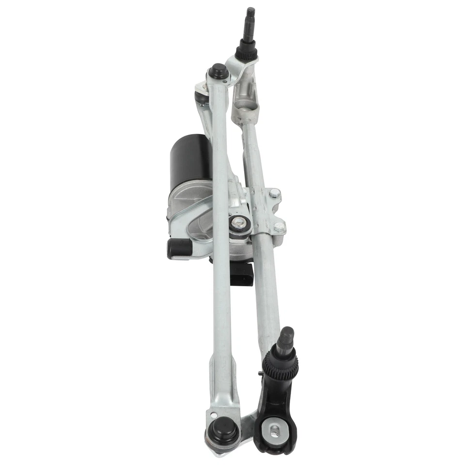 Motor limpador dianteiro esquerdo com conjunto de ligação compatível com BMW X1 2013-2015 61612990025 - Imagem 3 de 4