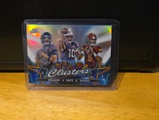 Jayden Daniels Drake Maye Caleb Williams Star Clusters Topps Chrome Cosmic