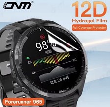 12D Hydrogel Film for Garmin Forerunner 965 265 265S Full Screen Protector
