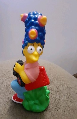 The Simpsons Marge Figure Bk Bird Watching with birds in hair Burger King 