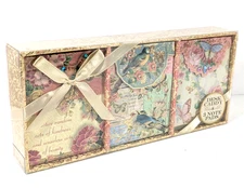 The Gifted Line Punch Studio Desk Caddy 3 Note Pads Stationary Gift Set