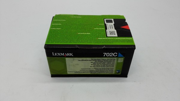 Lexmark 702C Tonerkartusche 70C20C0 Cyan 1.000 Seiten FüR Lexmark CS310/CS410-image