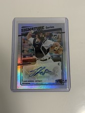 2020 Panini Donruss - Signature Series Jake Rogers #SS-JR (AU, RC)