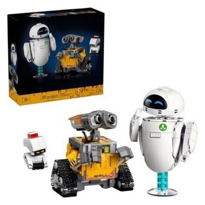 Wall-E and Eva Robot - Compatible with 43279