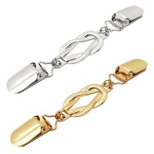 Frutain 2 Pcs Waist Cincher Shirt Clip Retro Dress Cinch Clips for