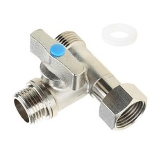 Water Splitter 3-way Copper Valve 4-point Three-way Copper Construction