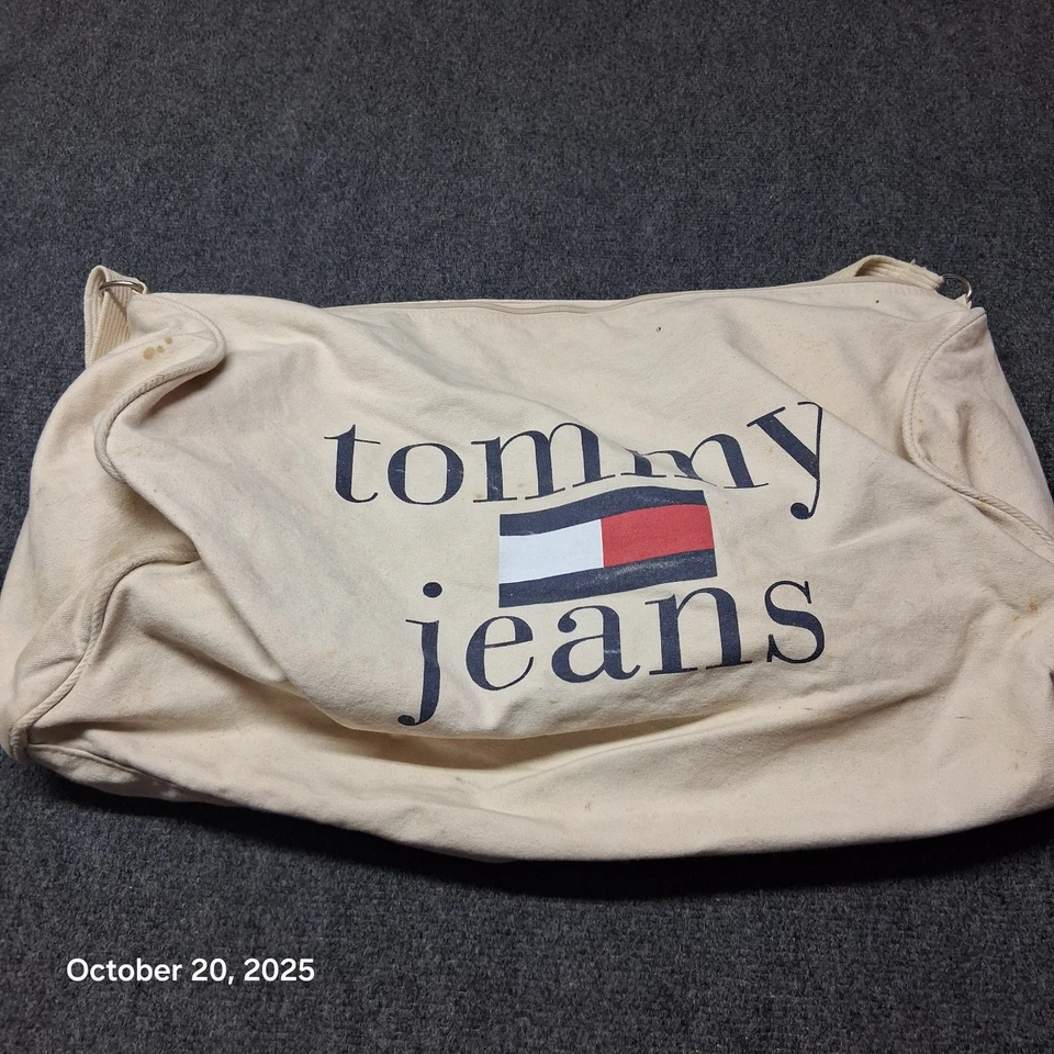 * Bolso de Lona Tommy Jeans Hilfiger Vintage Grande Lona Foto 4 de 4