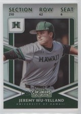 2020 Elite Extra Edition College Tickets Holo Prizm Jeremy Wu-Yelland 0i4k