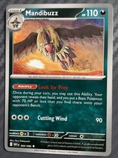 Mandibuzz 64/86 S&V White Flare MINT Condition
