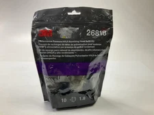 3M 26818 Performance Pressure HVLP Atomizing Head Refill Kit Clear,1.8, 10 Pack